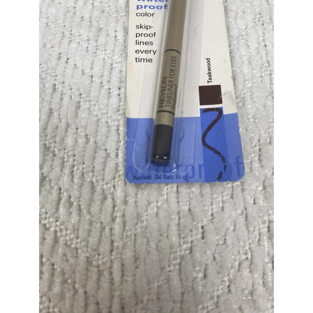 Revlon Timeliner All Day Waterproof Eyeliner (4238-02) 0.04 oz USA 302 Teakwood